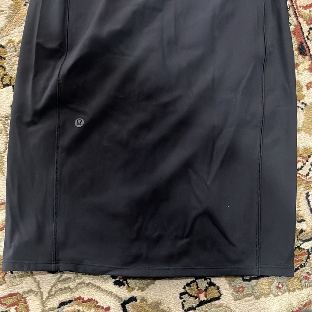 LuLu Lemon Long Black Tank Dress - Picture 5 of 5